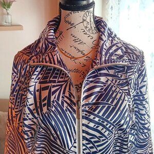 Sale Beautiful Satin Jacket Weekends by Chico's